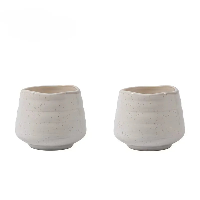 Speckled Glazed Ceramic Coffee Cup