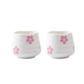 Floral Pattern Ceramic Coffee Cup