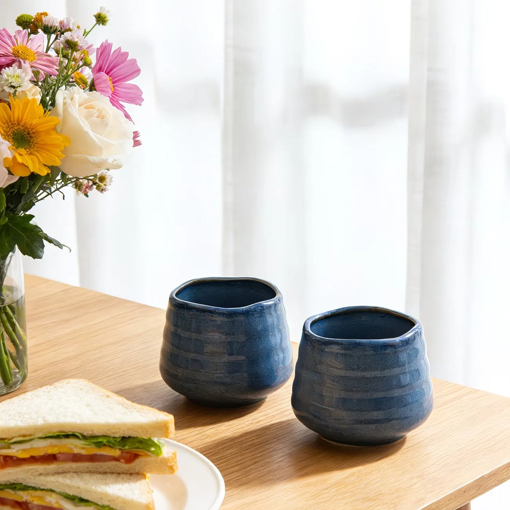 Speckled Glazed Ceramic Coffee Cup