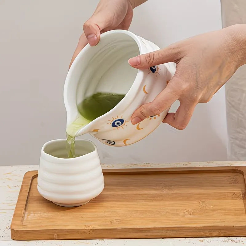 Celestial Pattern Matcha Tea Preparation Set