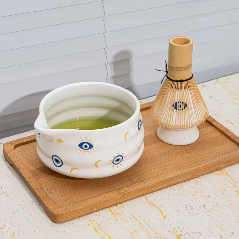 Celestial Pattern Matcha Tea Preparation Set