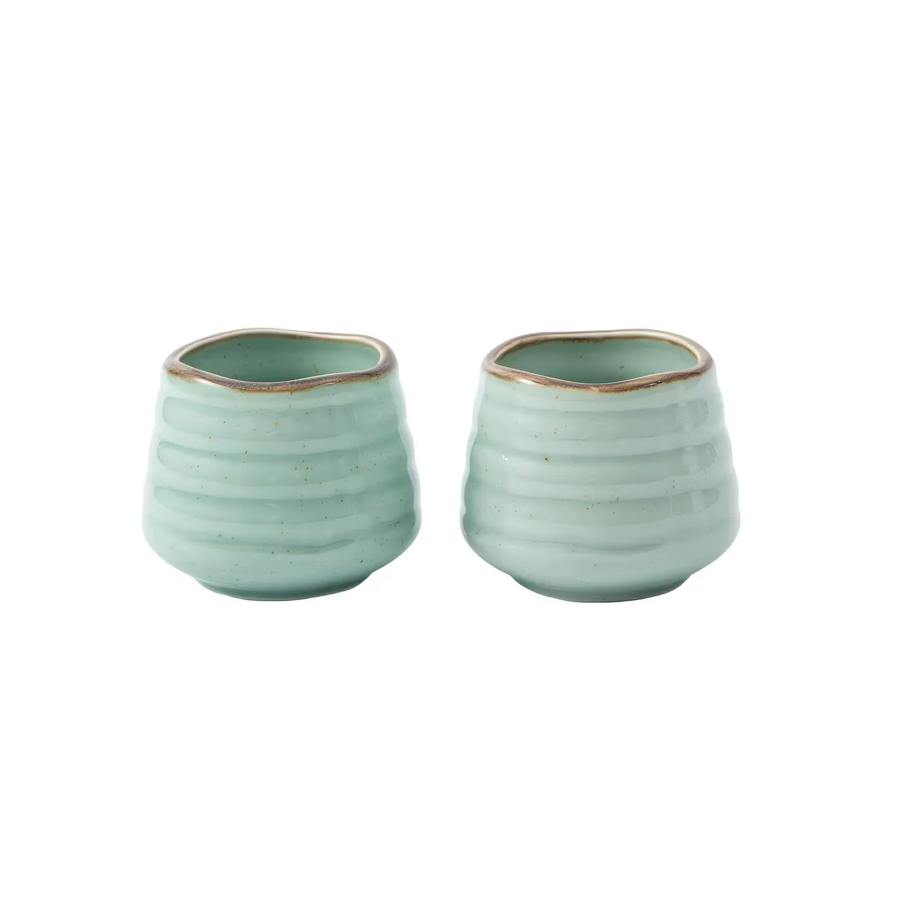 Speckled Glazed Ceramic Coffee Cup