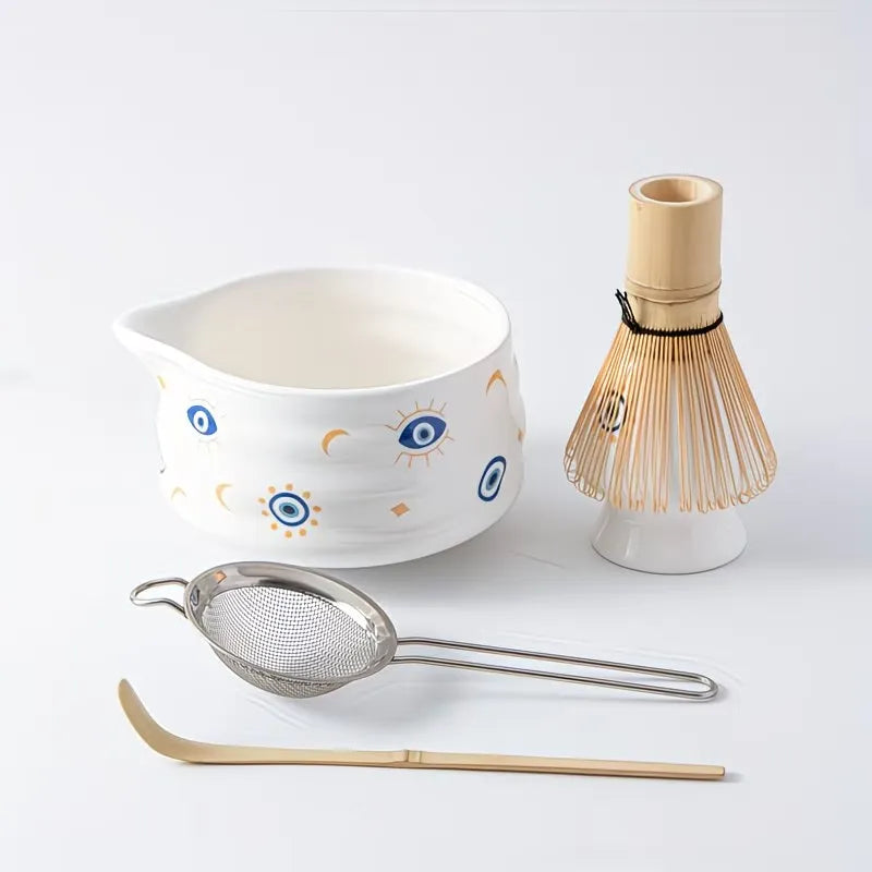 Celestial Pattern Matcha Tea Preparation Set