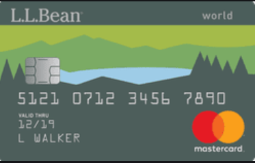 ll bean mastercard credit score
